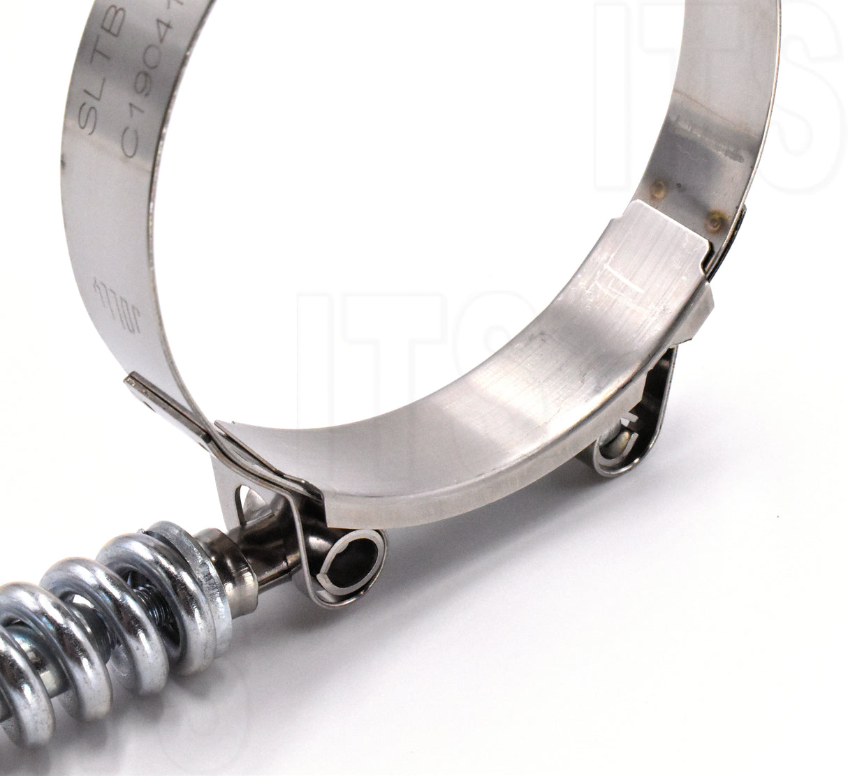 Jolly HD Spring Loaded SAE 44 T-Bolt Clamp 2-1/4" to 2-9/16" | Heavy Duty Stainless Steel