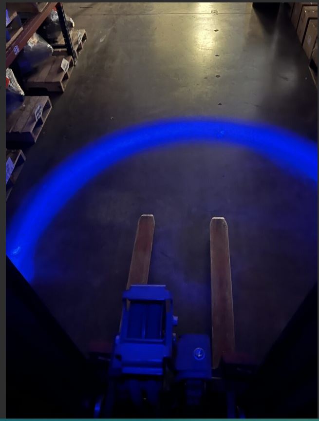Blue Fork Truck Light - FTLARCB