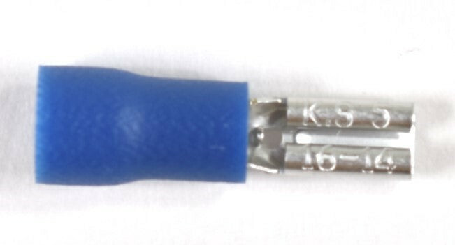 MVP 100 Blue 14-16 AWG Vinyl Insulated Female Quick Connect Terminal .110"