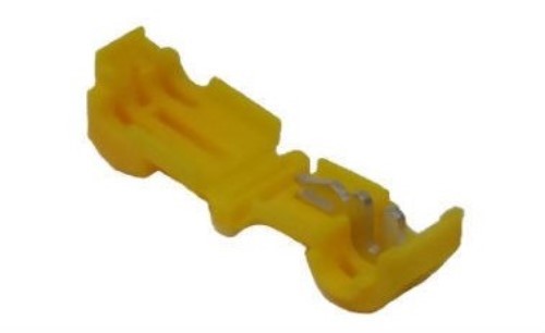 MVP 100 Yellow T-Tap Electrical Wire Connector Terminals 10-12 AWG Gauge
