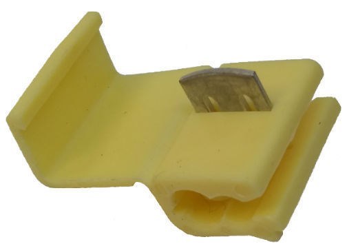 MVP 50 Yellow 10-12 AWG Quick Splice Instant Tap Wire Terminal Connector - TQ10