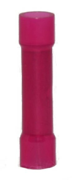 MVP 1000 Red Nylon Butt Splice Connectors 18-22 AWG Gauge - TEB18N Made in USA