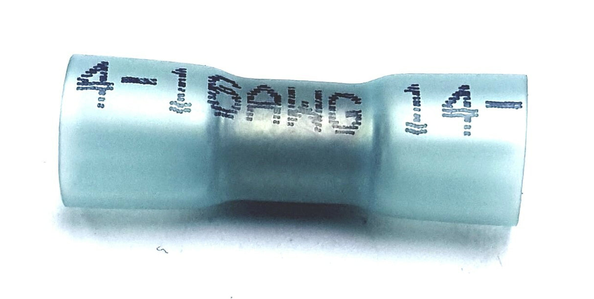 MVP 100 Blue 14-16 AWG Heat Shrink Butt Splice Parallel Connector Terminals