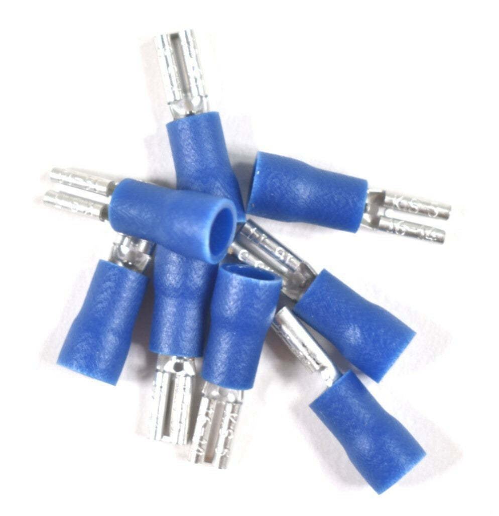 MVP 100 Blue 14-16 AWG Vinyl Insulated Female Quick Connect Terminal .110"