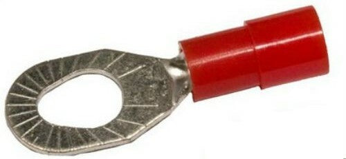 MVP 25 Red 18-22 AWG Gauge Vinyl Insulated Multi Stud Ring Terminals #6 #8 #10