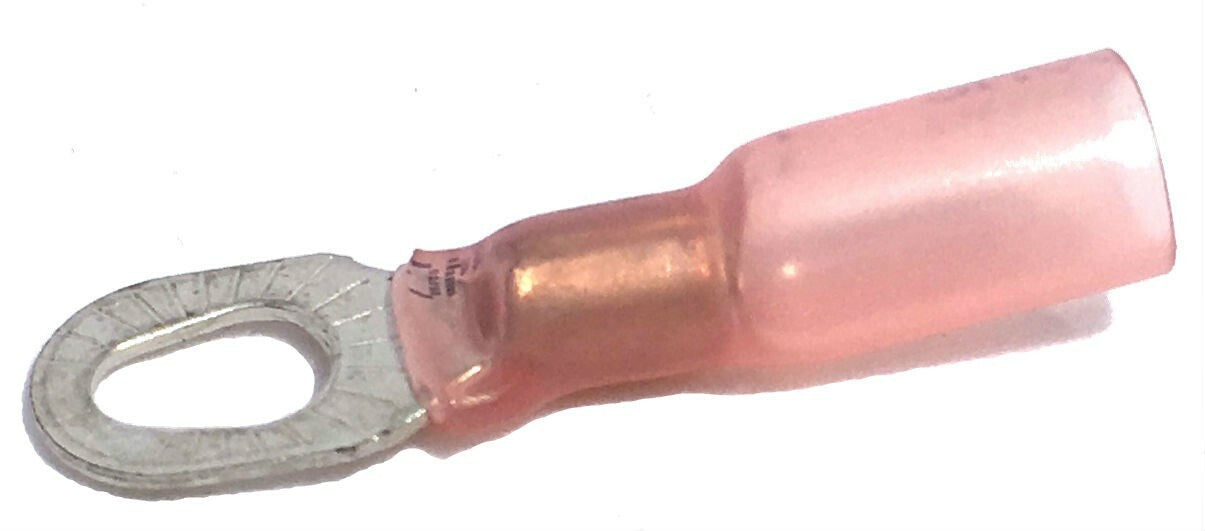 MVP 25 Red 18-22 AWG Gauge Vinyl Insulated Multi Stud Ring Terminals #6 #8 #10