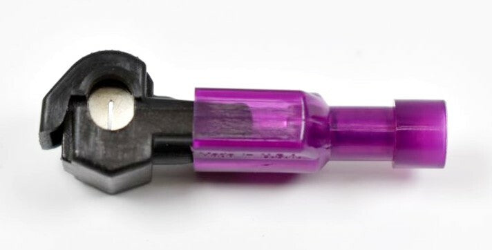 MVP 25 Sets Black T-Tap and Male Quick Connector Terminals 20-24 Ga AWG T-Tap