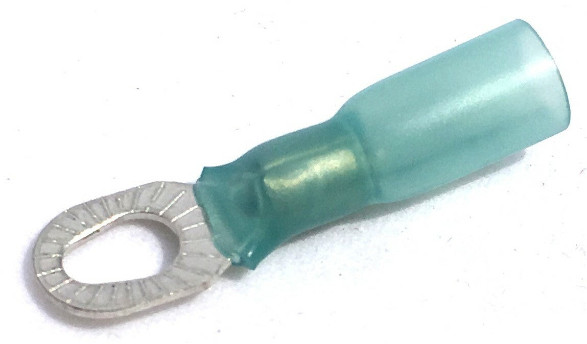 MVP 10 Blue 14-16 AWG Gauge Vinyl Insulated Multi Stud Ring Terminals #6 #8 #10