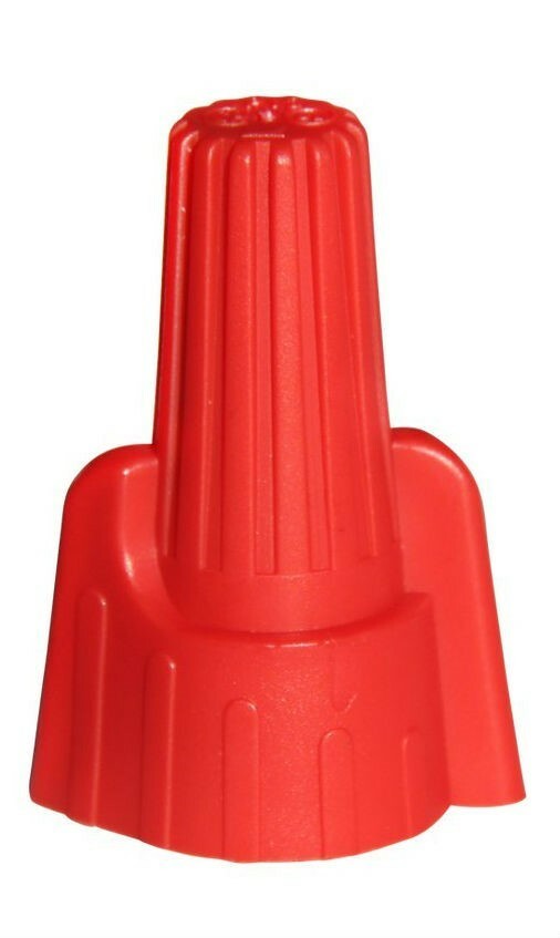 MVP 100 Large Winged Twist Screw On Electrical Wire Spring Connector 10-18 AWG