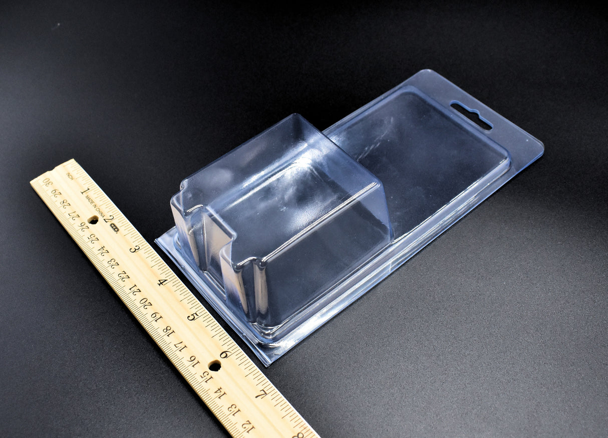 1000 PCS New Clear Plastic Clamshell Packaging Blister 7" x 3.5" Retail Display