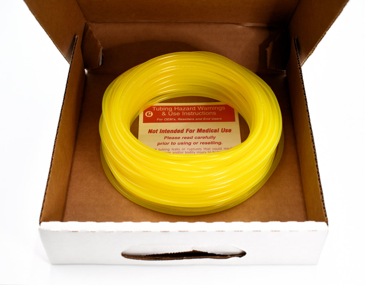 Tygon - F-4040-A - 3/32" ID x 3/16" OD Yellow Fuel Line USA Made AAG00165 - 50'
