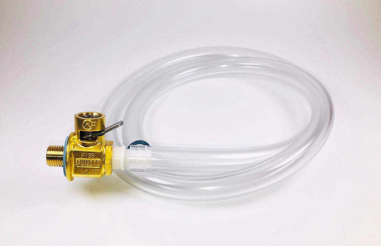 Fumoto F133S Oil Drain Valve with Heavy Duty 3' Hose Kit - S/S F103S