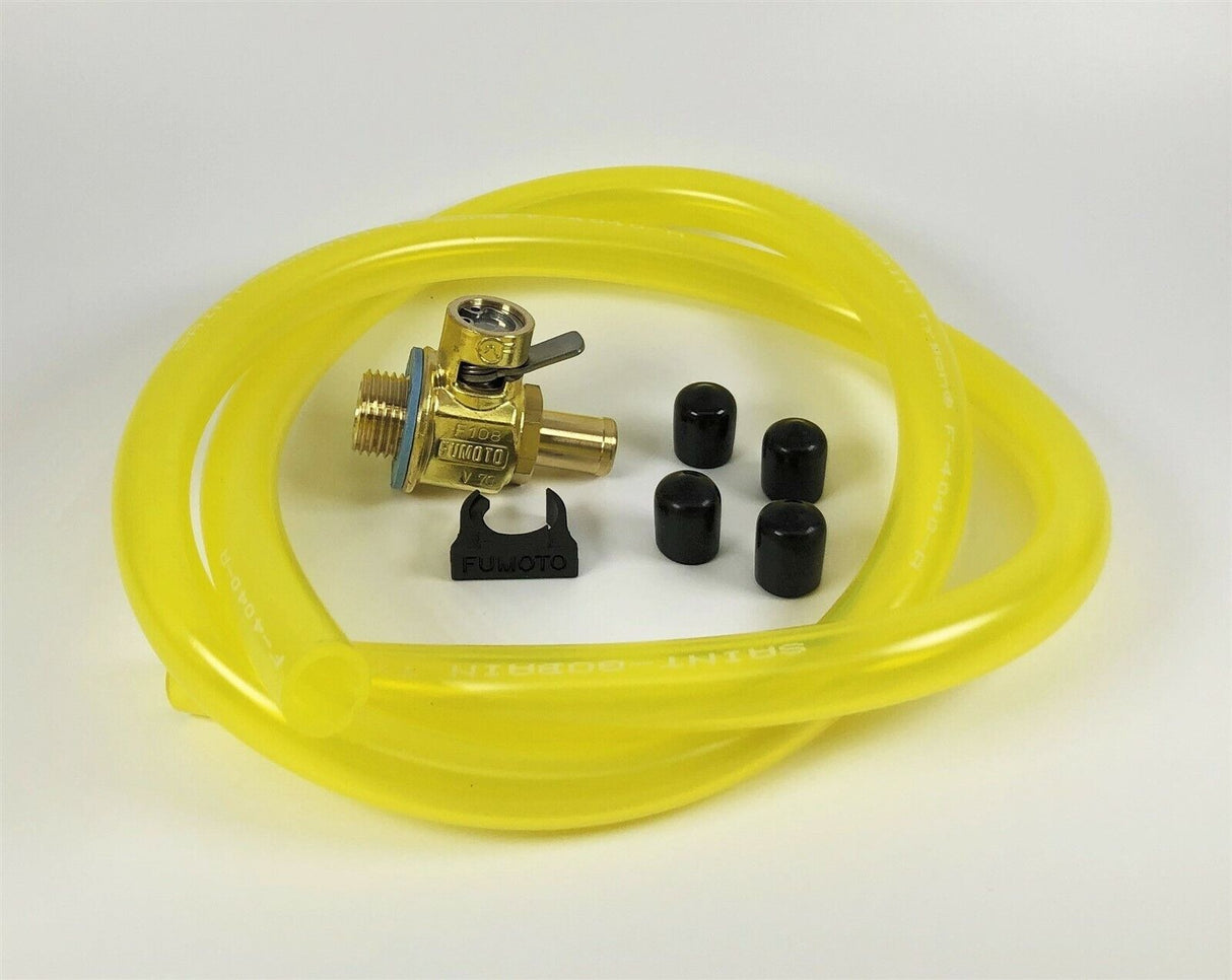 Fumoto F108N Oil Drain Valve with HD Professional 3' Hose Kit for Fumoto Long Nipple