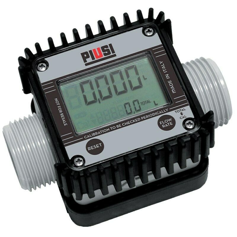 Piusi F00407340 K-24 Digital Electronic Flow Meter for DEF Diesel Exhaust Fluid