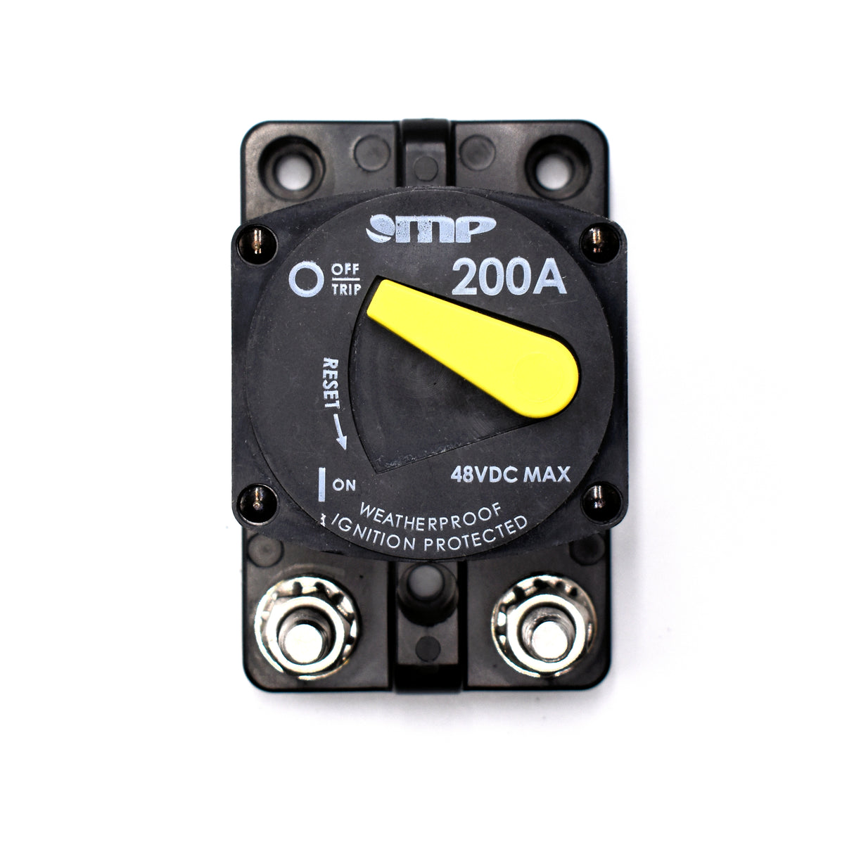 Mechanical Products - 200 Amp High Amperage Surface Mount Circuit Breaker Type 3 Manual Reset DC - Series 87