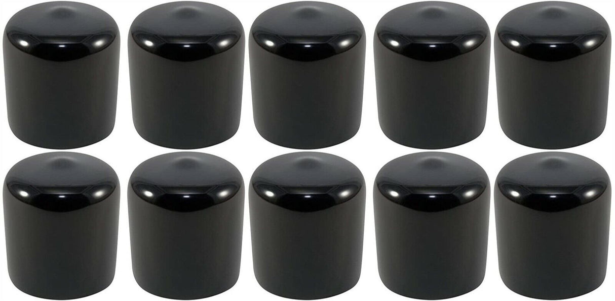 Protective Vinyl Caps 3/8" ID x 1/2" Length - 25 Pack