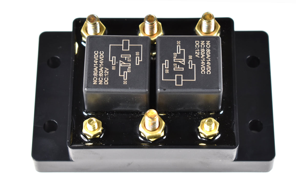 MVP Complete Motor Reversing Relay Module and Switch Kit - Tarp Snowplow Winch