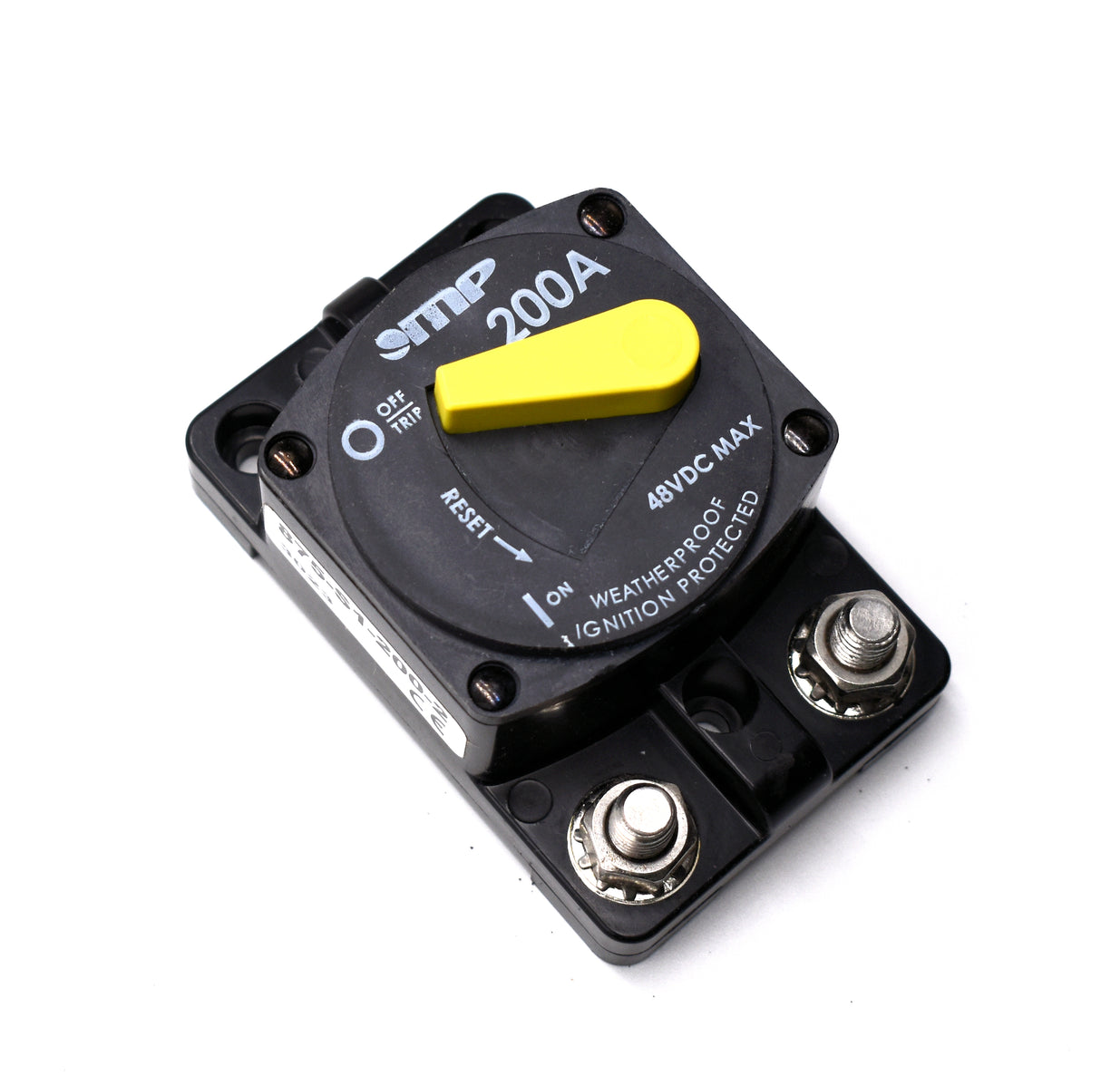 Mechanical Products - 200 Amp High Amperage Surface Mount Circuit Breaker Type 3 Manual Reset DC - Series 87