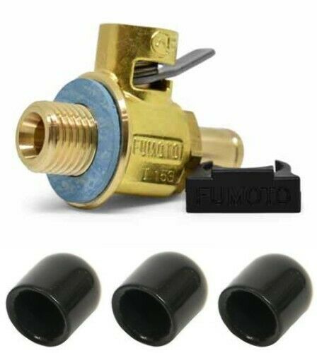 Fumoto F139N M12-1.5 Thread Quick Oil Drain Valve with 3 Vinyl Caps - S/S F109N