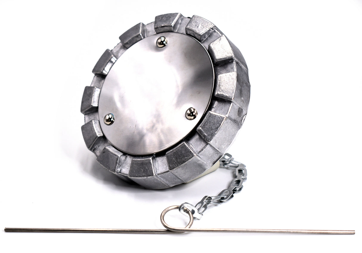 MVP Aluminum 3" Vented Fuel Cap for Freightliner / Western Star - Gas Cap