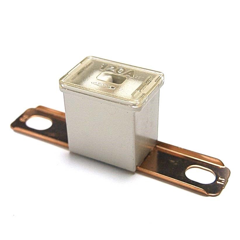 Flosser 6070120 13/16" Bent Male PAL Type 120 Amp Fuse - Made in South Korea (5)