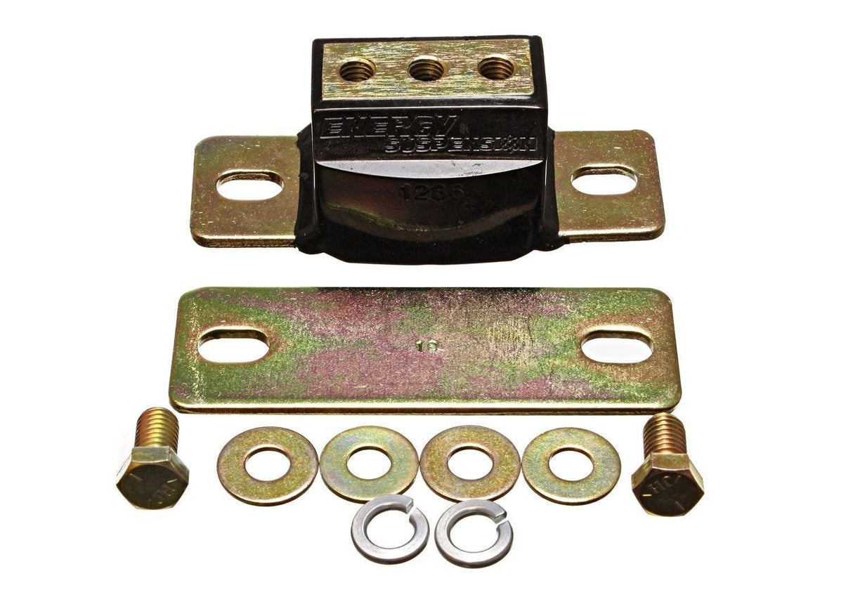 Energy Suspension 3.1142G Black Poly Transmission Mount for Older Chevy Pontiac