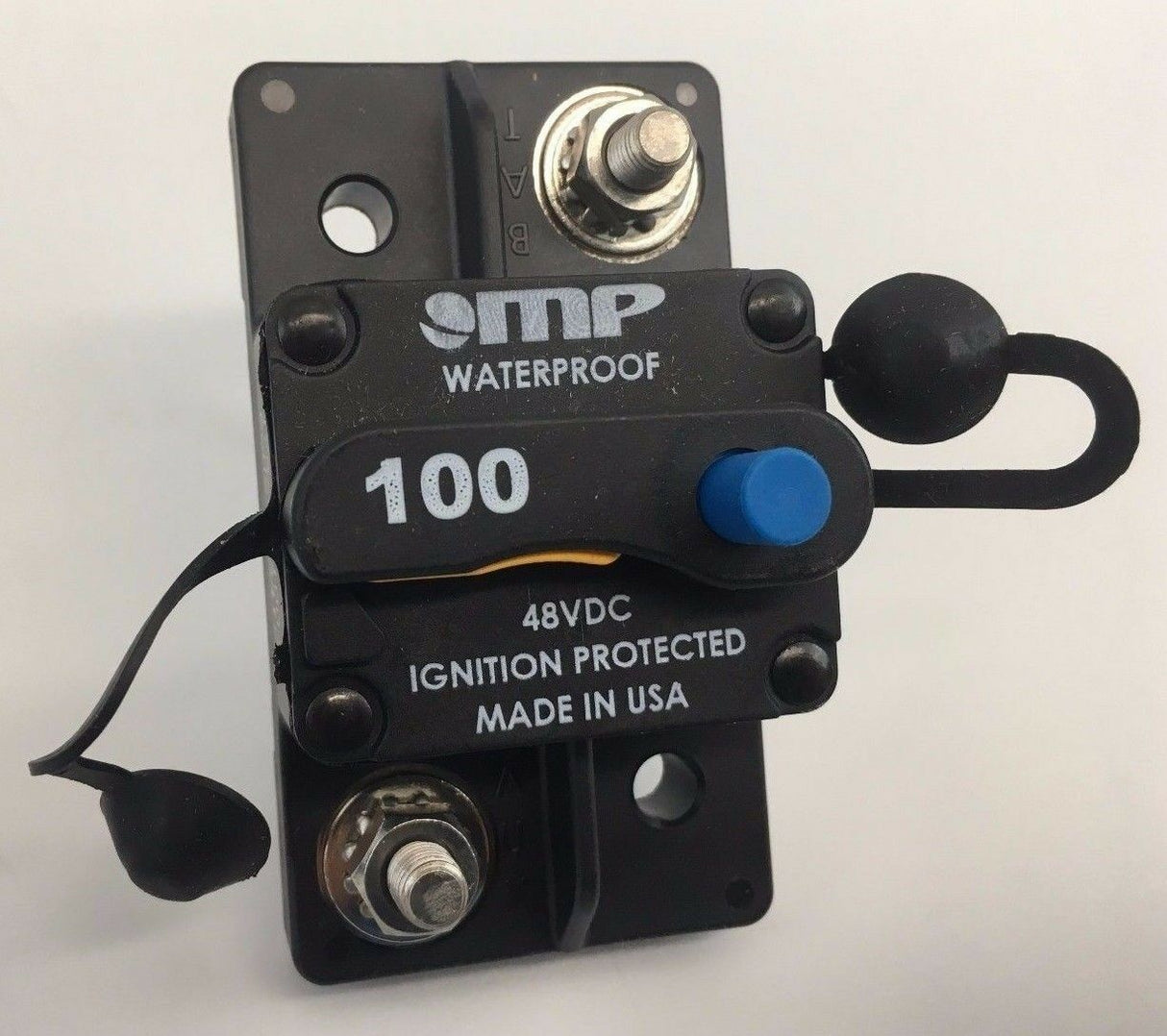 Mechanical Products - 100 Amp High Amperage Surface Mount Circuit Breaker Type 3 Manual Reset DC - Series 17