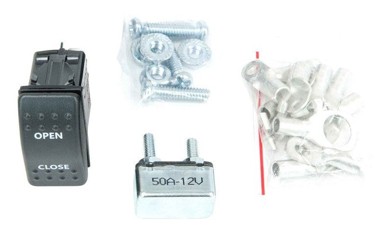 MVP Complete Motor Reversing Relay Module and Switch Kit - Tarp Snowplow Winch