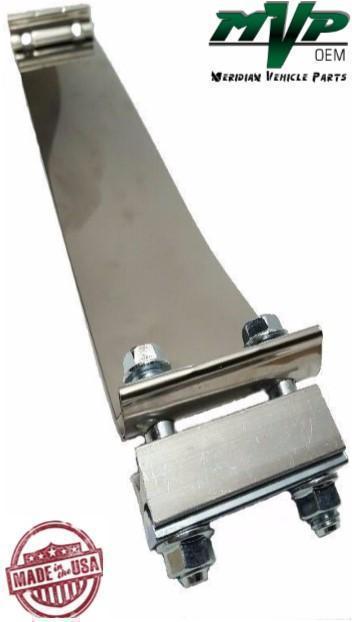 MVP 3-1/4" I-Block Stainless Steel Exhaust Flat Band Clamp - JE325SA