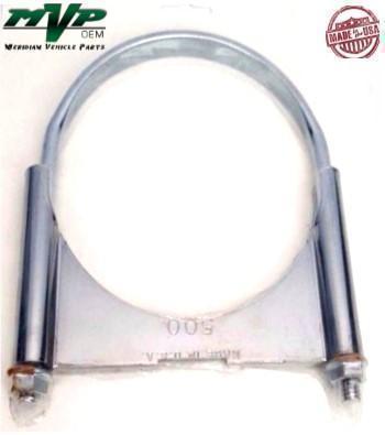 MVP 5" Chrome Guillotine Exhaust Clamp - JG50CR