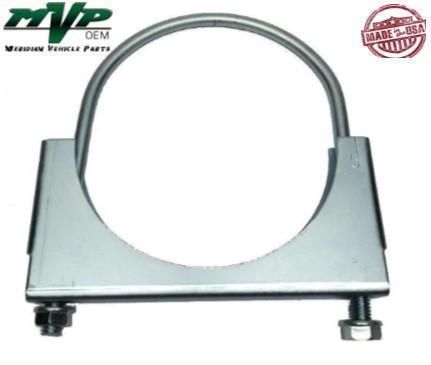 MVP 6" Saddle Type Round U-Bolt Exhaust Clamp - JSR60ZN