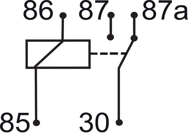 GEBE 994691 HD Relay 12V 60/70A Sealed 5 Terminal Changeover - Made in Germany