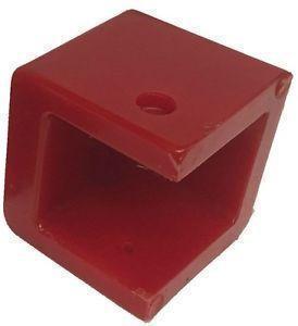 Energy Suspension 30.4004R Poly Tall Bolt On Hood Bumper for Peterbilt Truck (1)