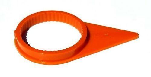 MVP 100 Pack High Temp Orange Loose Wheel Lug Check Indicator for 33mm Nuts