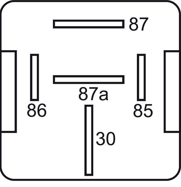 GEBE 994691 HD Relay 12V 60/70A Sealed 5 Terminal Changeover - Made in Germany