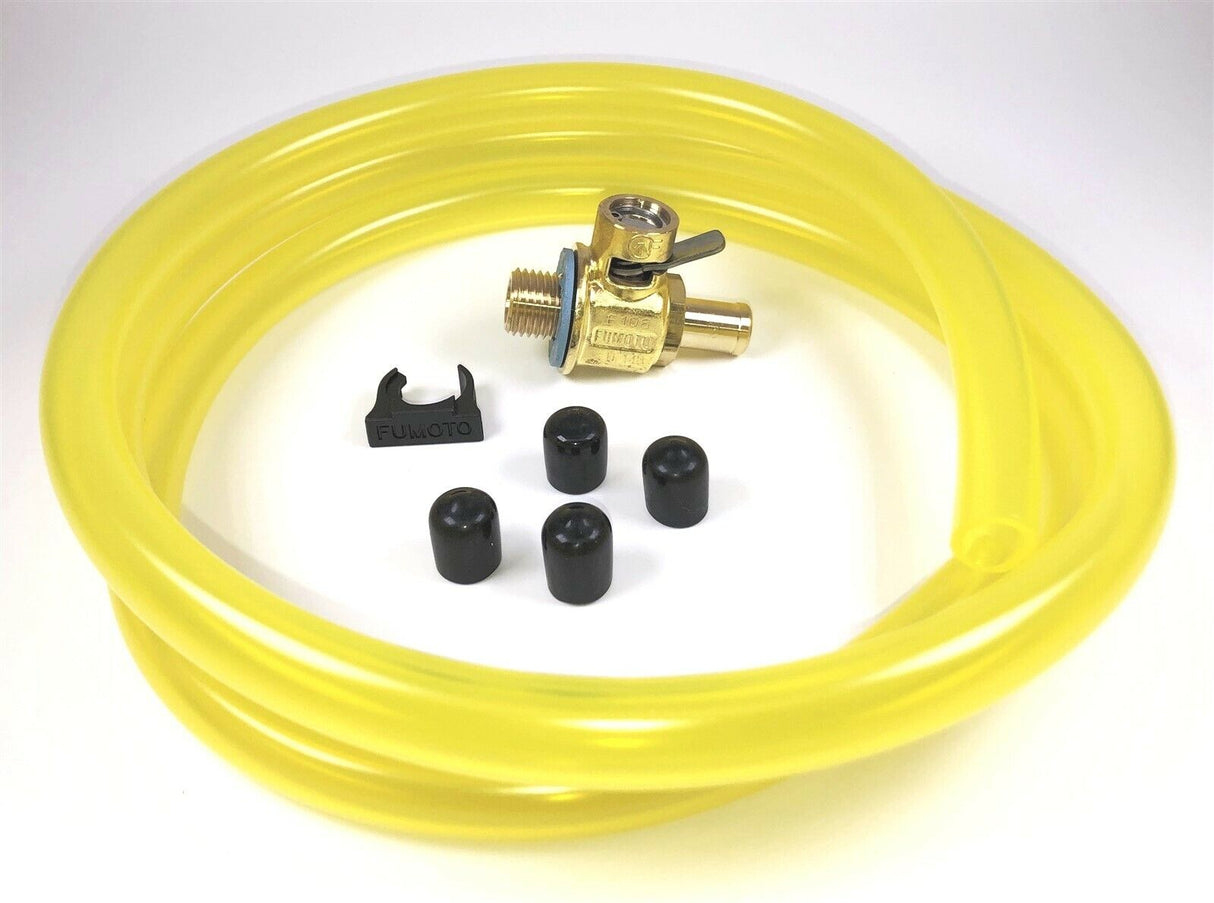 Fumoto F106N Oil Drain Valve with HD Professional 3' Hose Kit for Fumoto Long Nipple