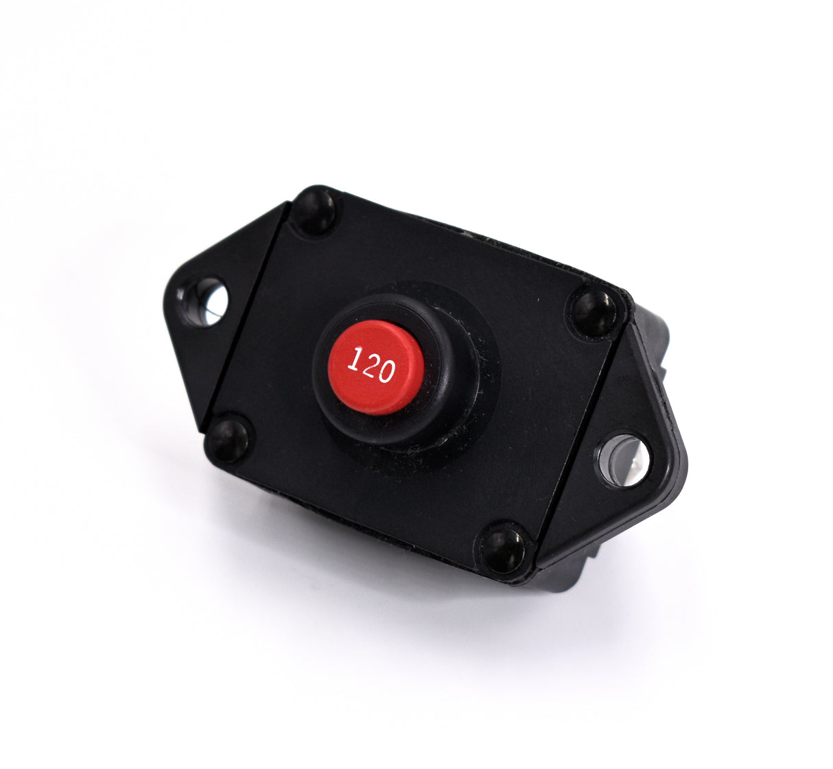 Mechanical Products - 120 Amp Push to Reset Panel Mount Circuit Breaker CBLM120 - Series 19