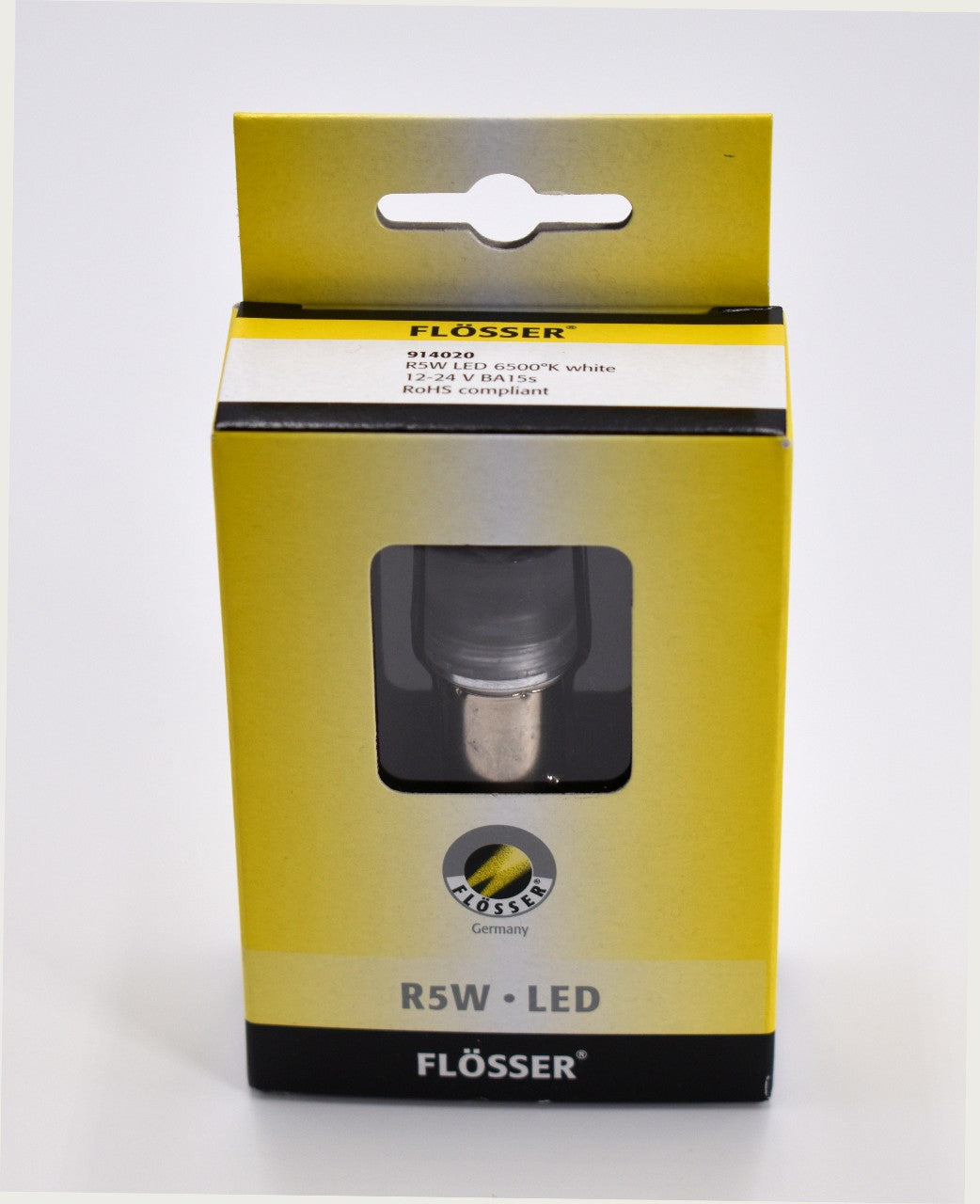 Flosser 914020 Super White BA15S 12-24V 5W LED Mini Bulb 67 Equivalent