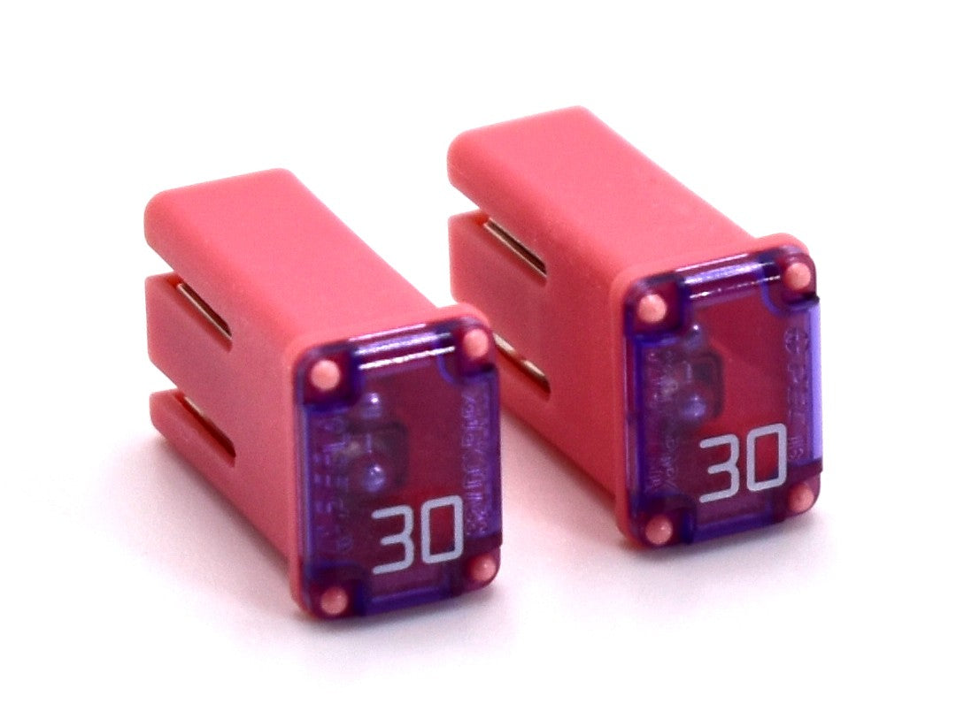 Flosser 608730 30 Amp MCASE+ Type Slotted Cartridge Fuse – Made in Japan (2)