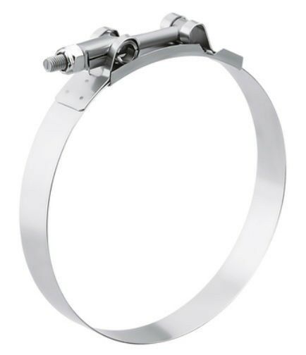 Breeze TB238SS All Stainless Steel T Bolt Clamp 2.38" to 2.69" Truck Marine