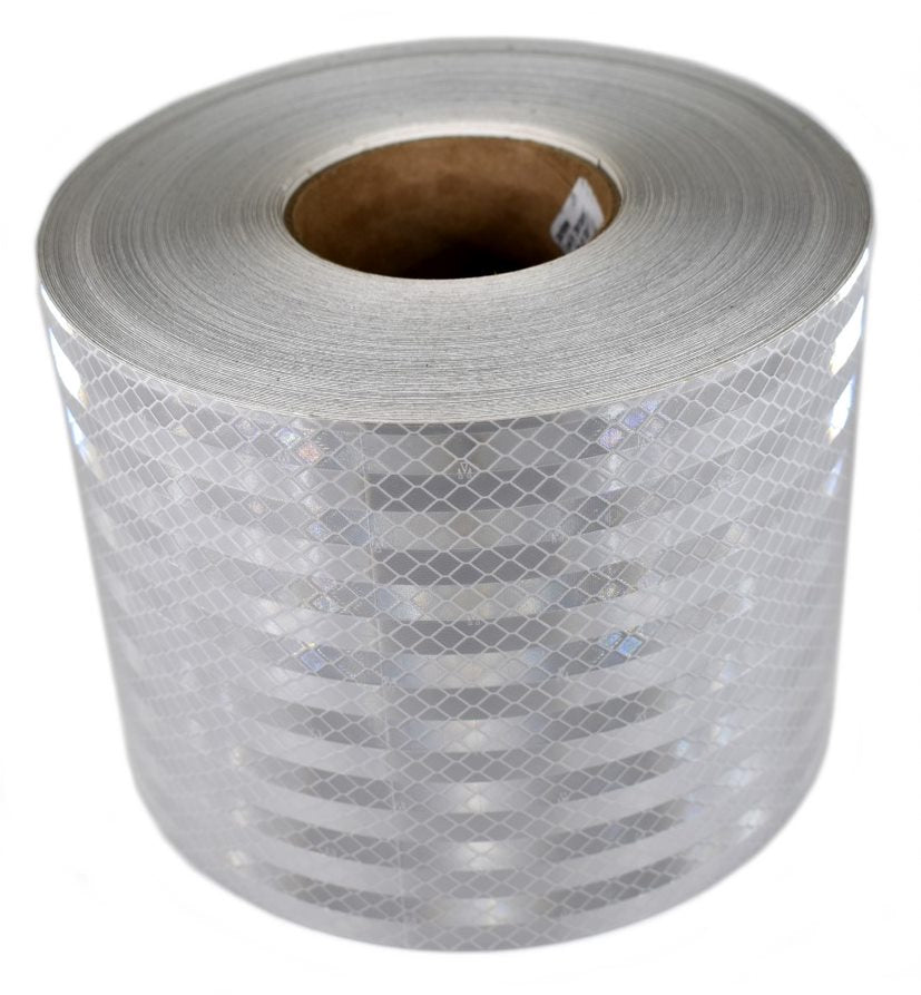 3M 57023 3310M Series 6" x 150' White Elxible Primastic Reflective Tape