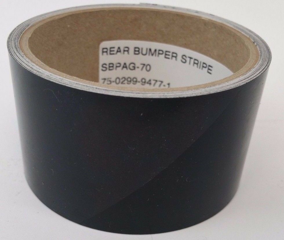 3M 31314 2" x 104" School Bus Rear Bumper Stripe SBPAG-70 680-850