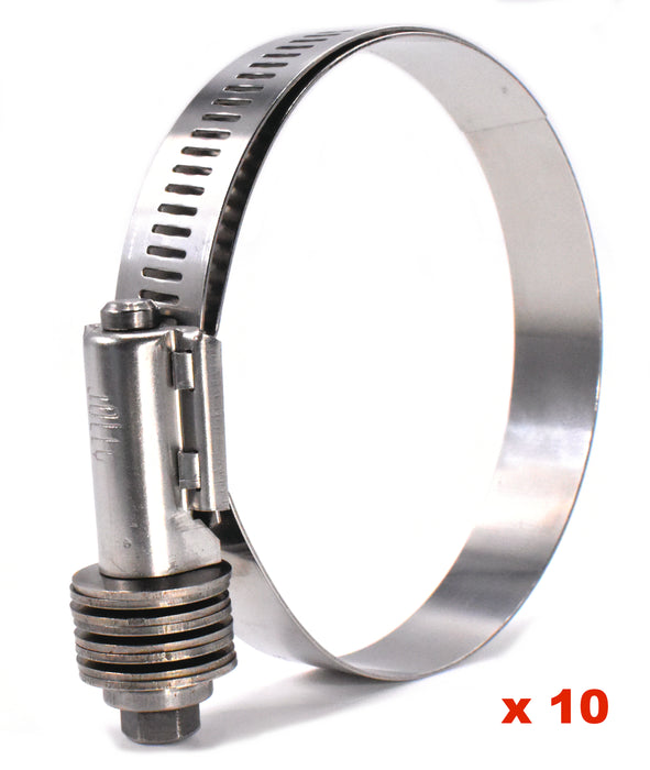 Jolly (10) JC036 Stainless Steel Constant Tension Hose Clamps SAE 36 1-13/16" - 2-3/4" Repl CT9436