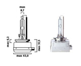 Flosser 85410 85V/35W D1S HID Xenon Lamp 4200°k Head Light Bulb