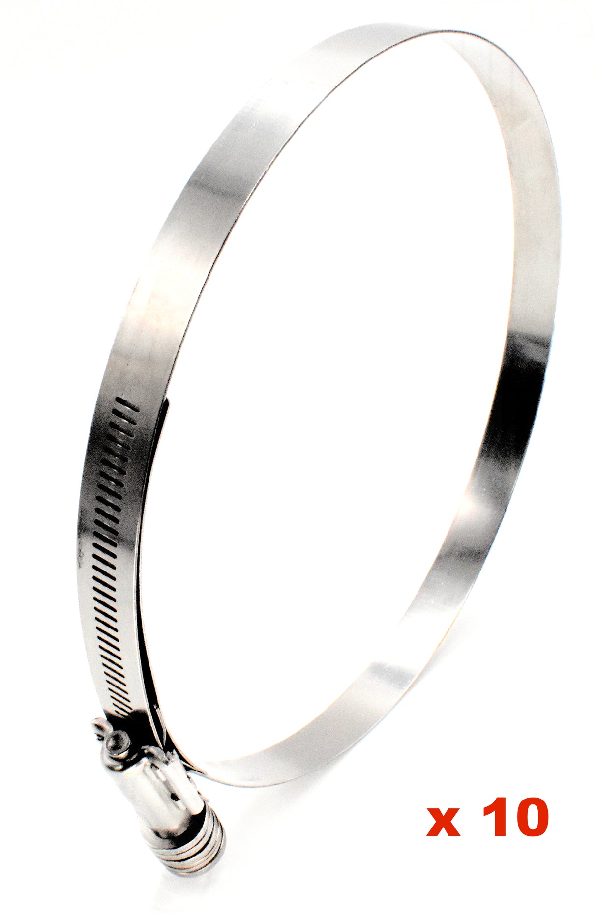 Jolly (10) JC850 Stainless Steel Constant Tension SAE 862 Hose Clamps 7.75" to 8.63" Repl. CT850LSS