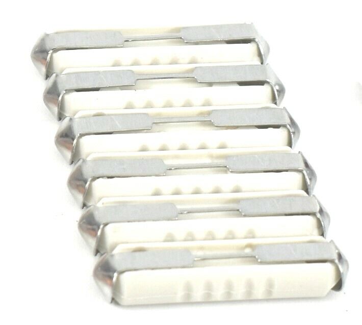 Flosser 124808 8 Amp Torpedo Fuse 6 Pcs - Audi BMW MB Porsche VW - German Made.