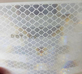 3M 3" x 150 Ft 983-Series Conspicuity Tape - 6" Red / 6" White - DOT-C2 logo