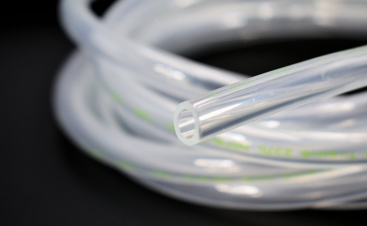 Tygon 2375 Clear Brake Fluid Reservoir Hose 1/4" 6mm ID x 3/8" OD for Brembo - 50