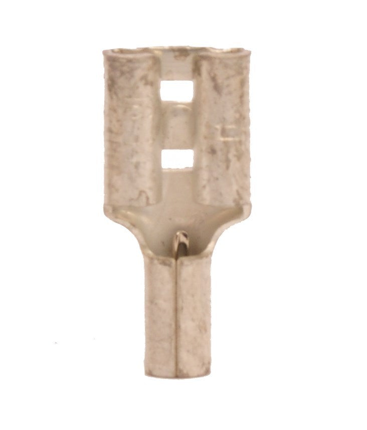 MVP 25 Pack 10-12 AWG Non-Insulated Female Quick Connect Terminal .375"