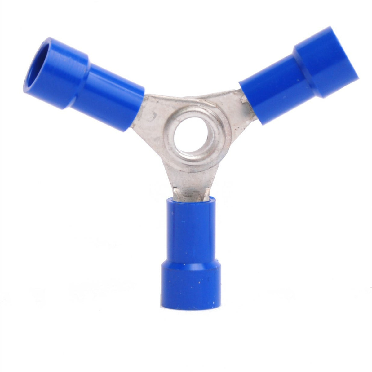 MVP 100 3 Way Wye Y Wire Terminal Splice Connectors Blue 14-16 AWG Vin ...